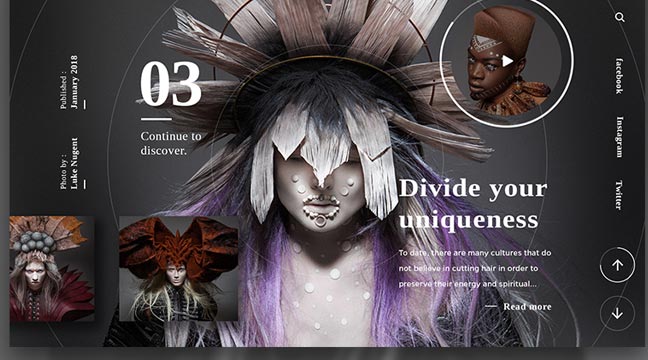 ux ui design 2018 featured image - Hair by Vladimir Biondic