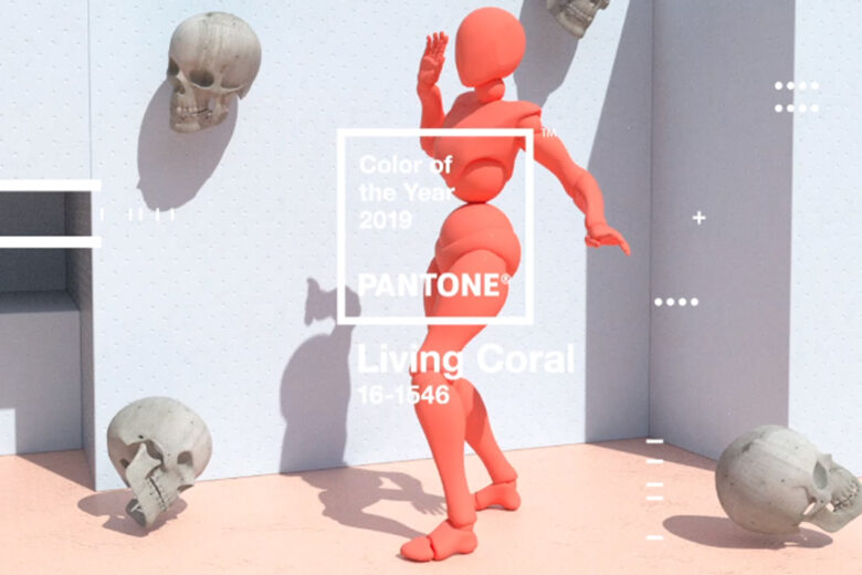 animated gifs inspiration 2019 featured image - Pantone Color of the Year 2019 | Living Coral by MadeByStudioJQ