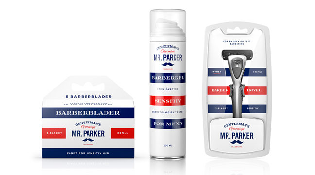 packaging design inspiration september 2016 featured image - Mr. Parker by Strømme Throndsen Design
