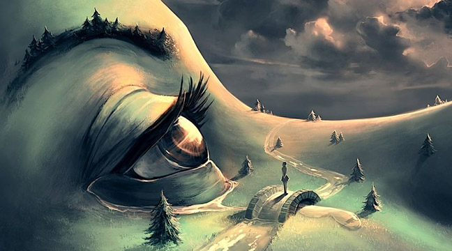 Illustration Inspiration august 2016 featured image - Surreal paintings by Cyril Rolando