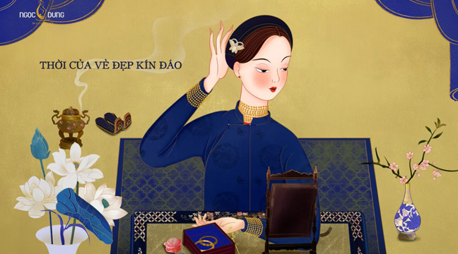 motion graphics animation march 2022 - Vietnamese Woman Beauty Through The Year by Kris Nguyen
