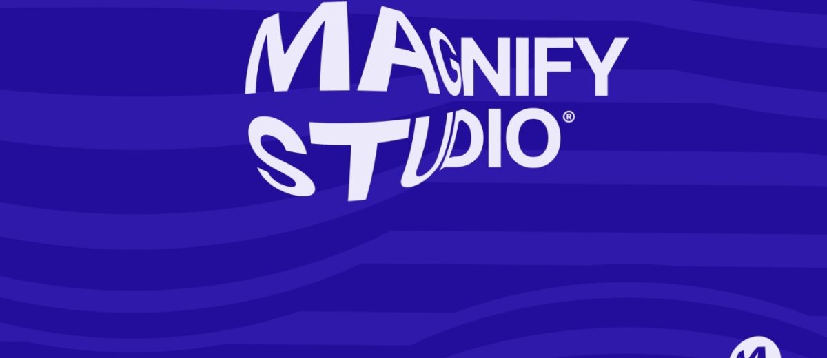 Brand Identity Design Inspiration May 2022 - Magnify Studio Logo by David Kovalev ◒ for unfold