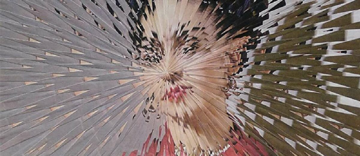 mixed media collage art - Exploded: Collage Series by Lola Dupré