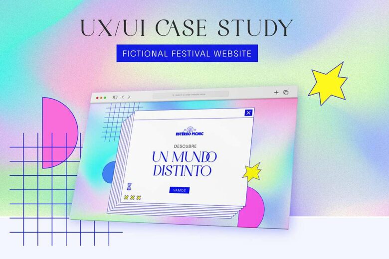 mobile app design inspiration november 2022 - UX/UI Case Study - Fictional Music Festival by María Paula Marulanda