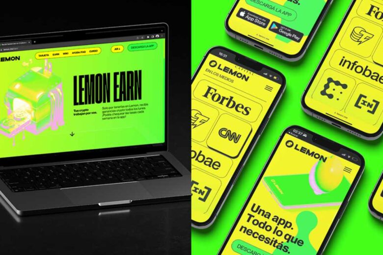 ux ui design march 2023 - Lemon Cash - Web Design by Alexandro Valcarcel and Fernando Oltolina
