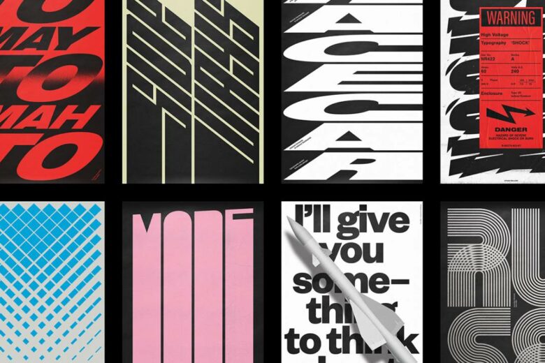 typography inspiration april 2023 - Posters — 2018 by Xtian Miller