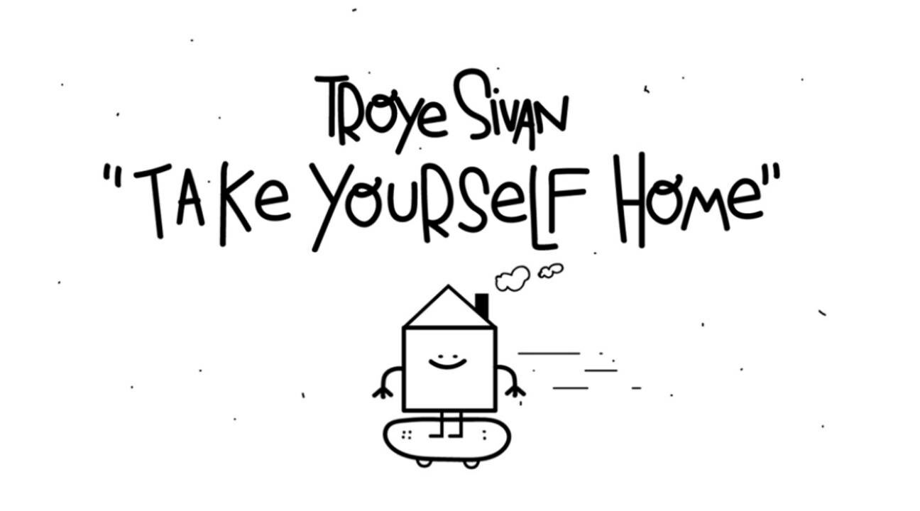 lyric video - Troye Sivan - Take Yourself Home (Lyric Video) by Manuela Villada