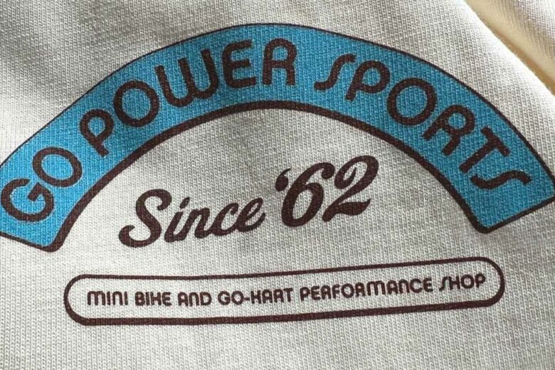 latest print design inspiration - Go Power Sports (Vintage Merchandise) by Pavlov Visuals