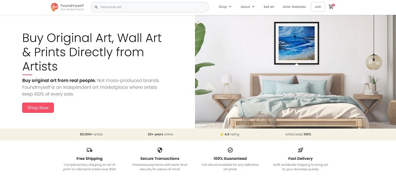 Foundmyself website