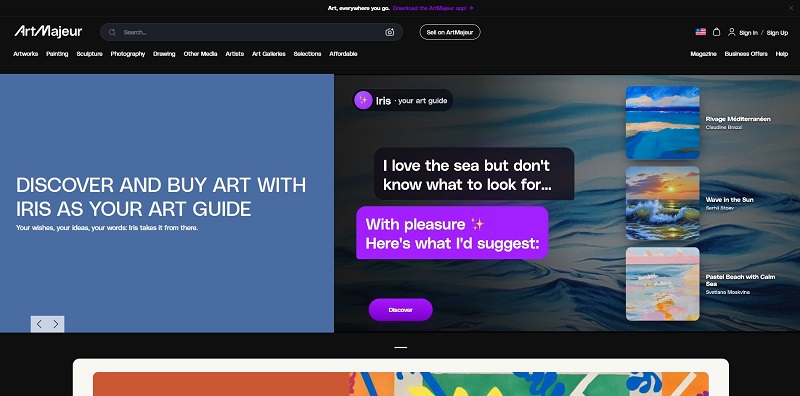 ArtMajeur website