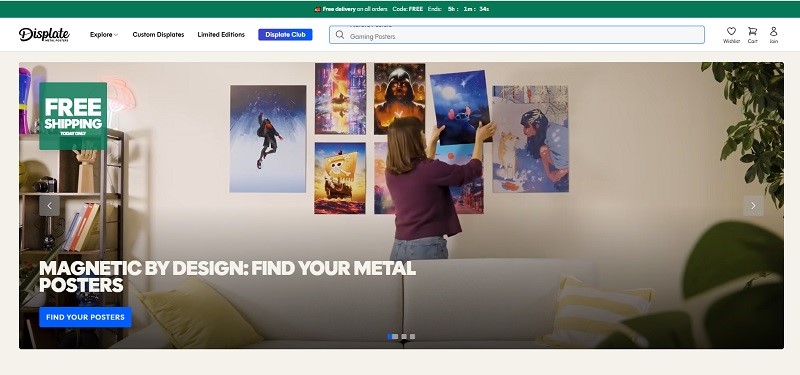 displate website